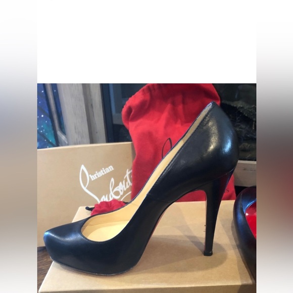 Authentic Christian Louboutin Platform Pumps 37 - Picture 2 of 16